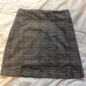 plaid brandy melville skirt